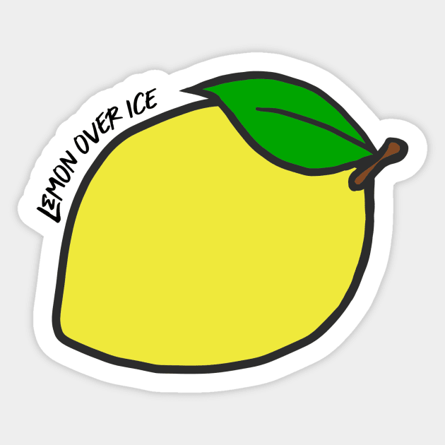 Lemon (Adore You) Sticker by Sofieq